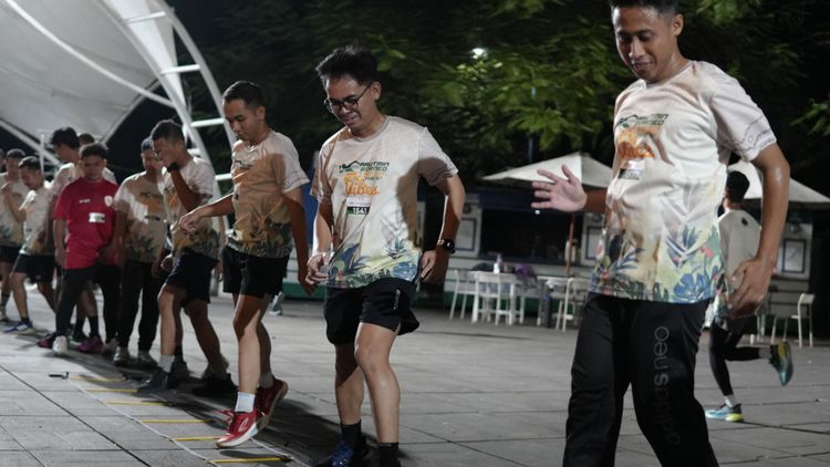 Race photo from ISC - Arutmin Borneo Run 