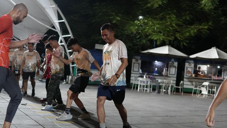 Race photo from ISC - Arutmin Borneo Run 