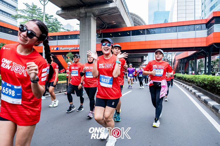 Race photo from ONE RUN 10K 2025