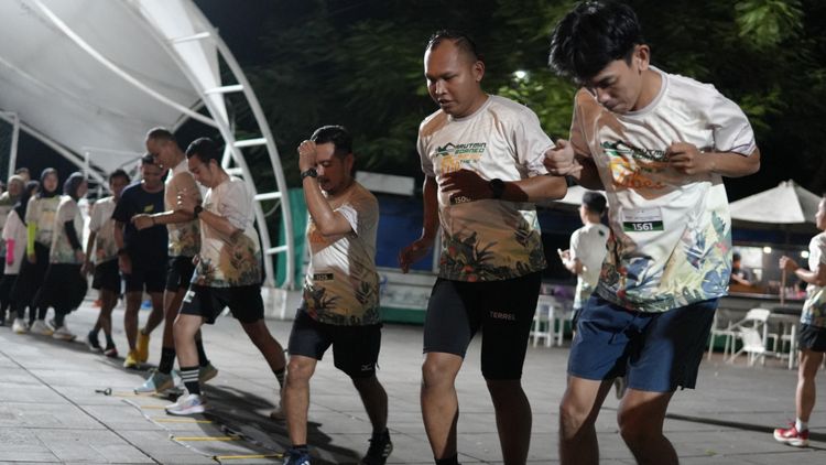 Race photo from ISC - Arutmin Borneo Run 