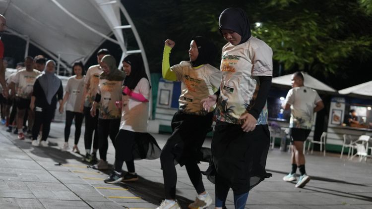 Race photo from ISC - Arutmin Borneo Run 