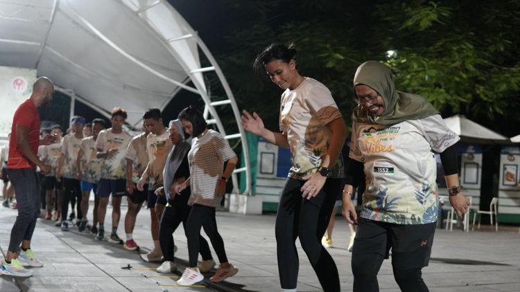 Race photo from ISC - Arutmin Borneo Run 