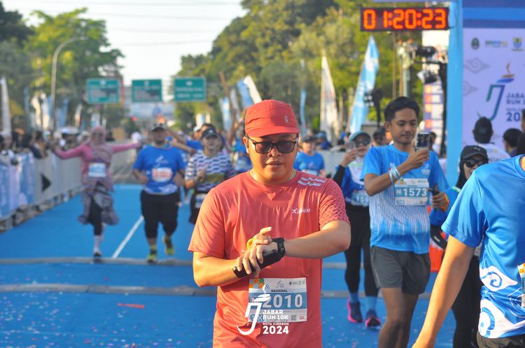 Race photo from Jabar Run 10K 2024
