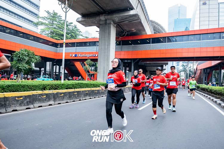 Race photo from ONE RUN 10K 2025