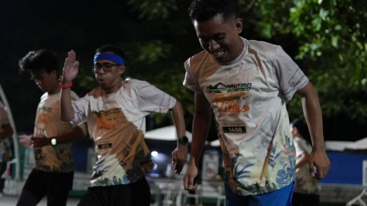 Race photo from ISC - Arutmin Borneo Run 