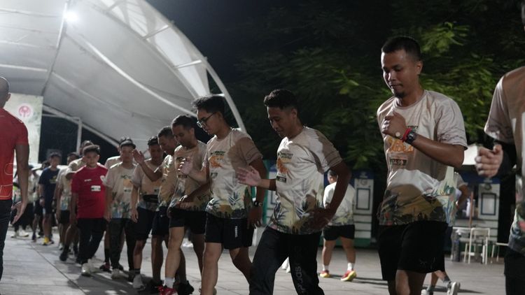 Race photo from ISC - Arutmin Borneo Run 