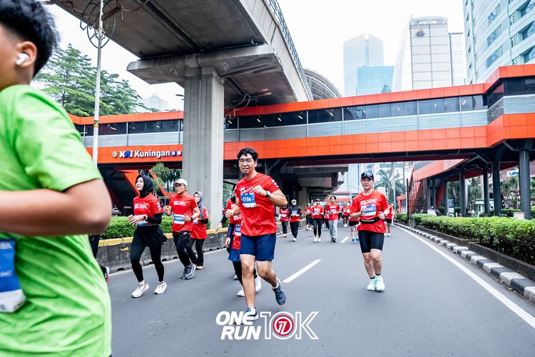 Race photo from ONE RUN 10K 2025