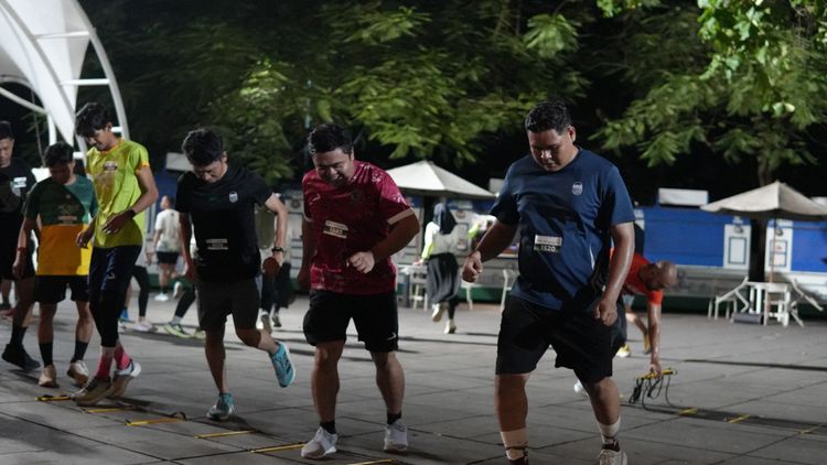 Race photo from ISC - Arutmin Borneo Run 
