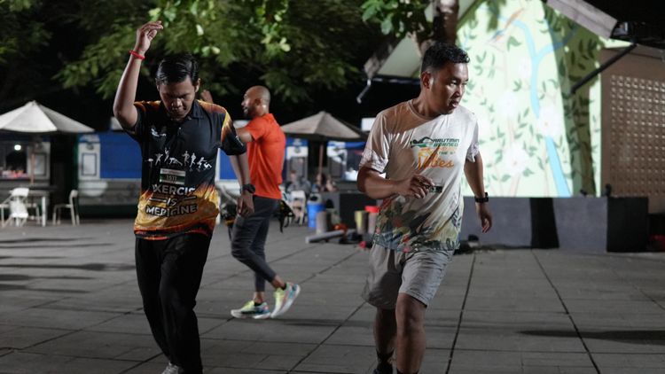 Race photo from ISC - Arutmin Borneo Run 