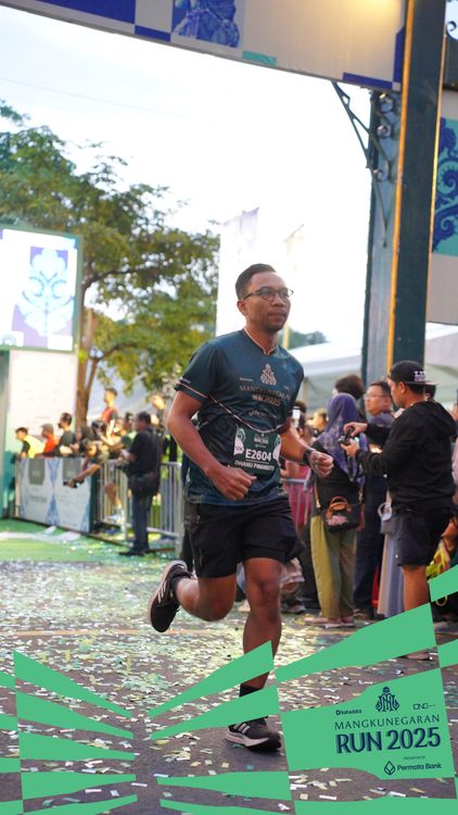 Race photo from Mangkunegaran Run 2025