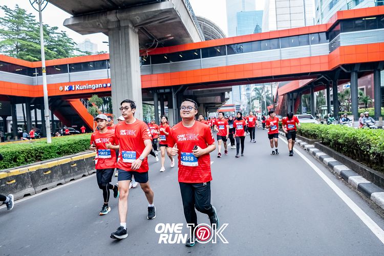 Race photo from ONE RUN 10K 2025