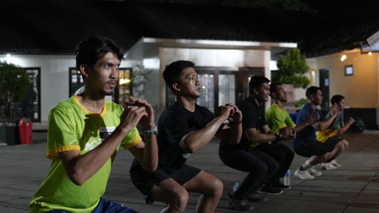 Race photo from ISC - Arutmin Borneo Run 