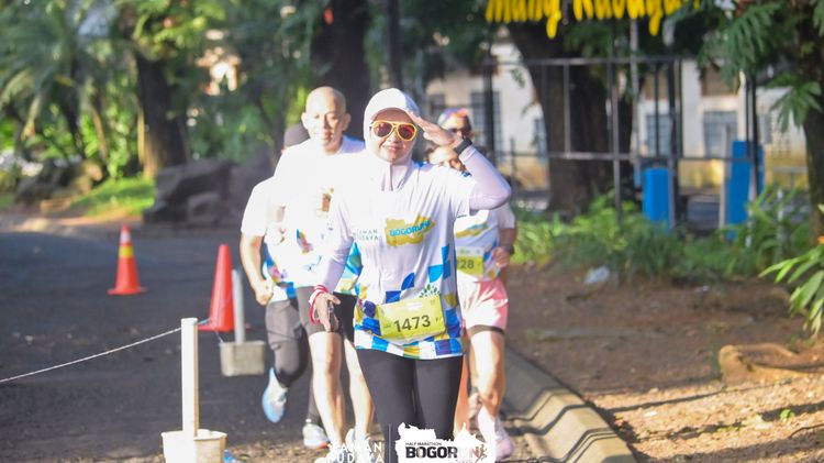 Race photo from Taman Budaya x BOGORUN 2025