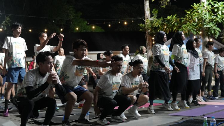 Race photo from ISC - Arutmin Borneo Run 