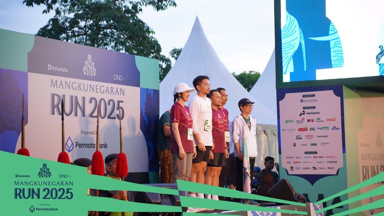 Race photo from Mangkunegaran Run 2025