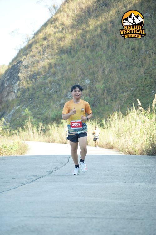 Race photo from Kelud Vertical Challenge 2024