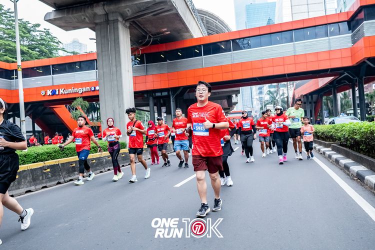 Race photo from ONE RUN 10K 2025