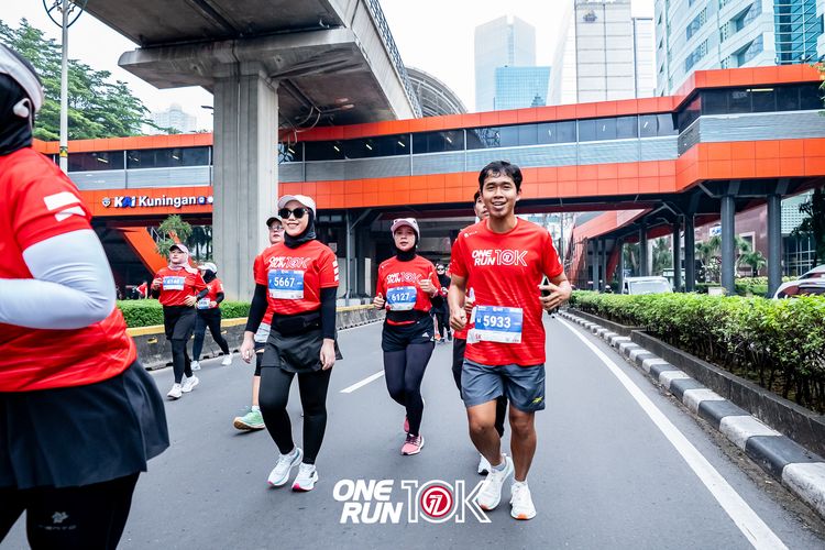 Race photo from ONE RUN 10K 2025