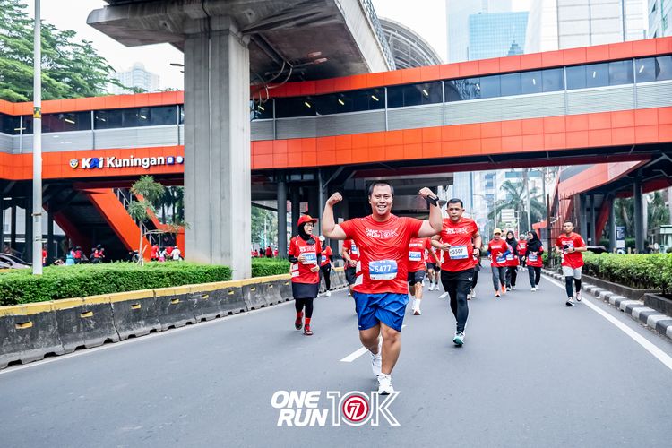 Race photo from ONE RUN 10K 2025