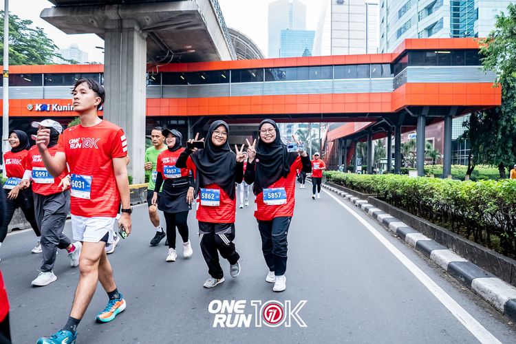 Race photo from ONE RUN 10K 2025