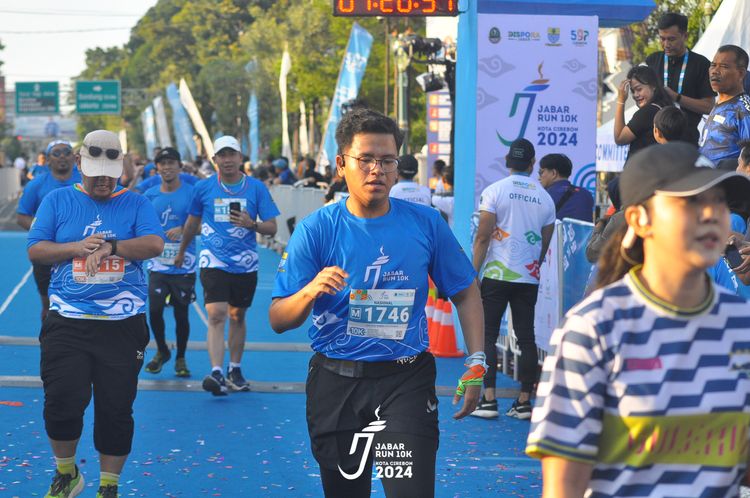 Race photo from Jabar Run 10K 2024
