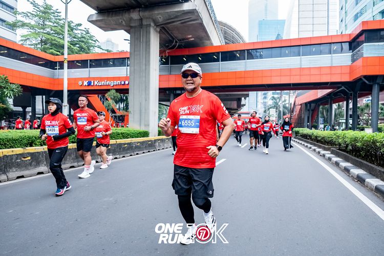 Race photo from ONE RUN 10K 2025