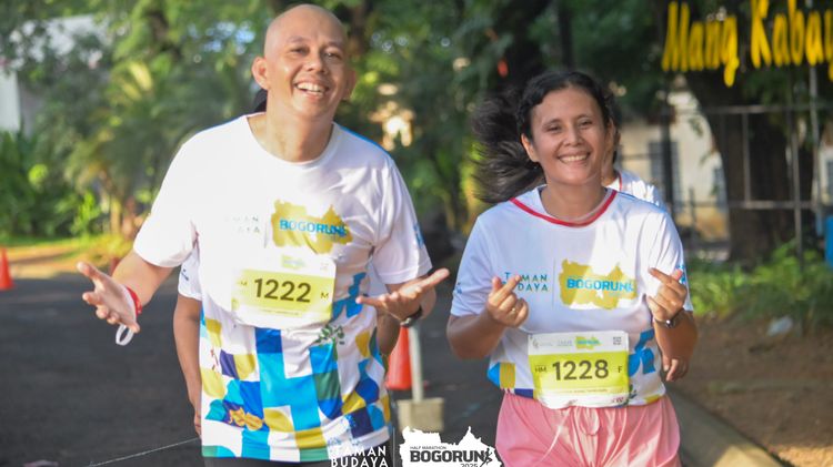 Race photo from Taman Budaya x BOGORUN 2025