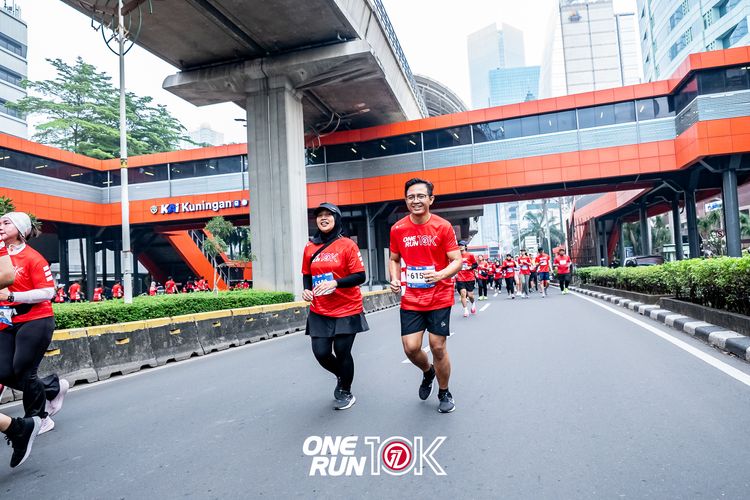 Race photo from ONE RUN 10K 2025