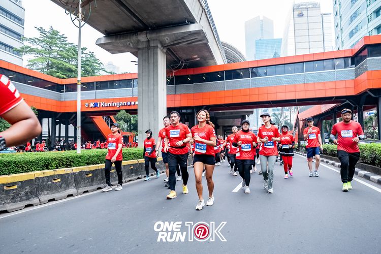 Race photo from ONE RUN 10K 2025