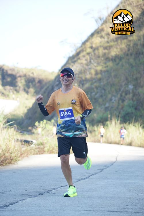 Race photo from Kelud Vertical Challenge 2024
