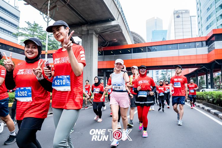 Race photo from ONE RUN 10K 2025
