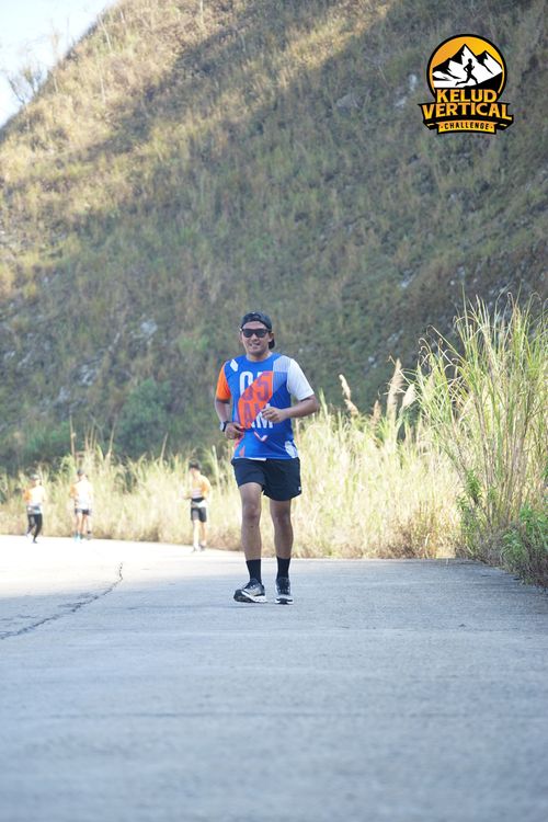Race photo from Kelud Vertical Challenge 2024
