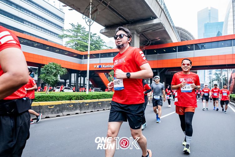 Race photo from ONE RUN 10K 2025