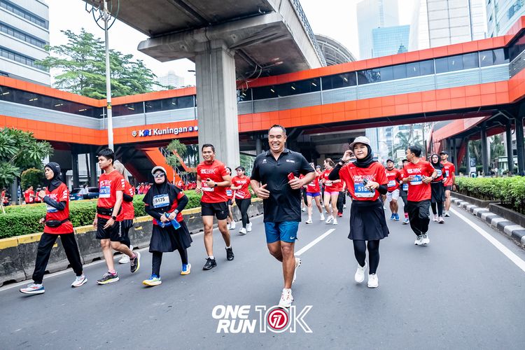 Race photo from ONE RUN 10K 2025
