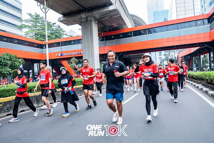 Race photo from ONE RUN 10K 2025