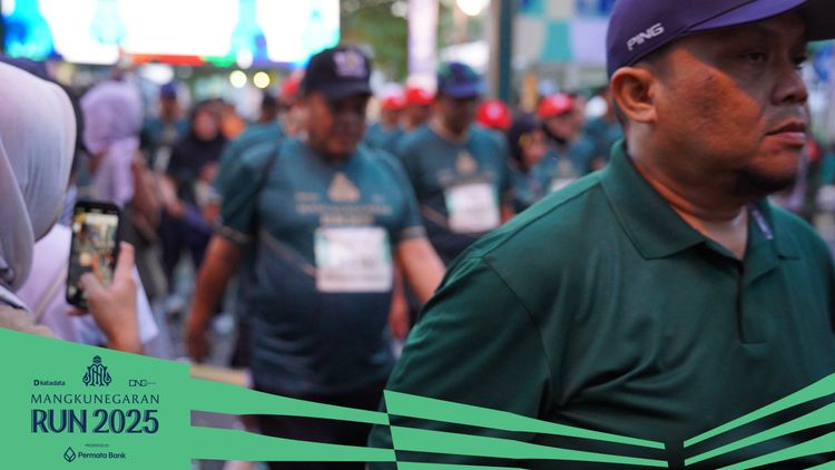 Race photo from Mangkunegaran Run 2025