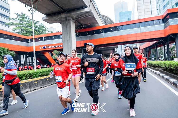 Race photo from ONE RUN 10K 2025