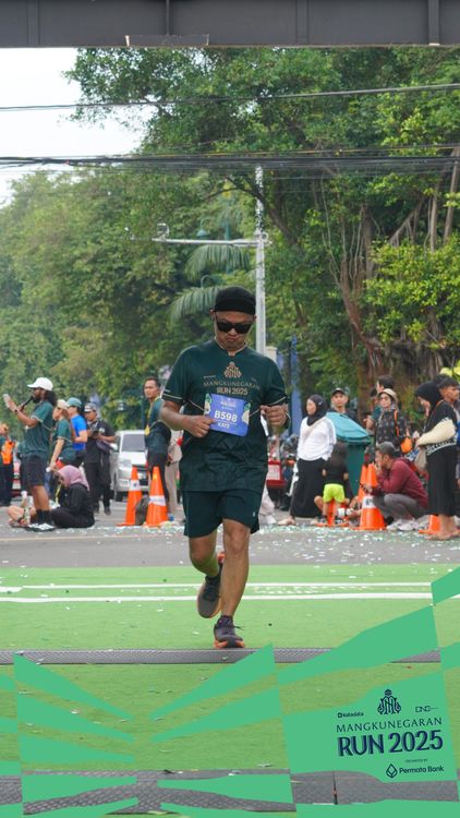 Race photo from Mangkunegaran Run 2025