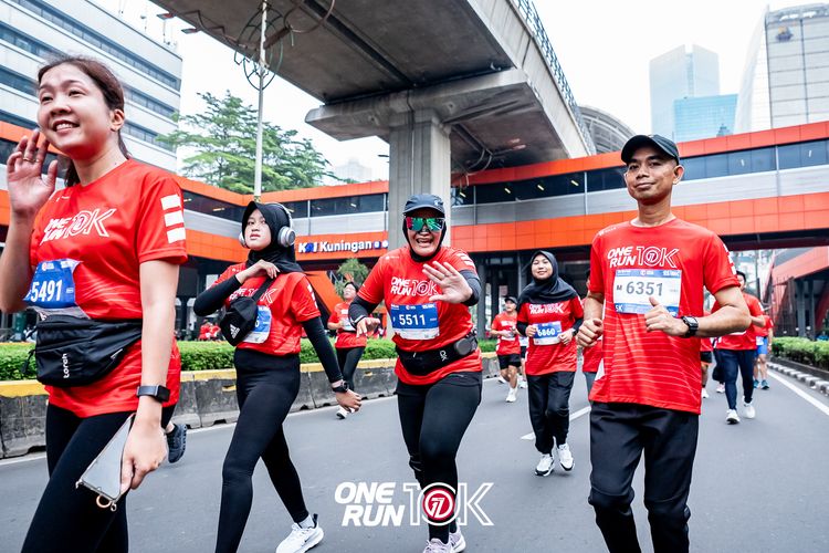 Race photo from ONE RUN 10K 2025