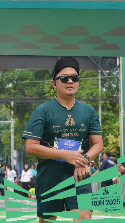 Race photo from Mangkunegaran Run 2025