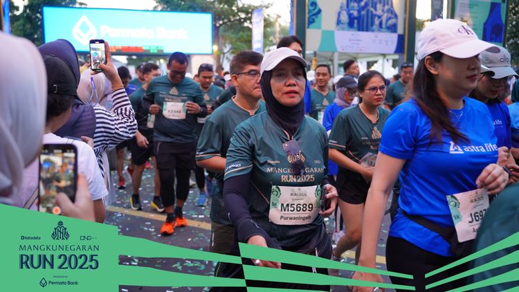 Race photo from Mangkunegaran Run 2025