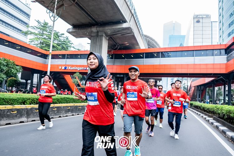 Race photo from ONE RUN 10K 2025