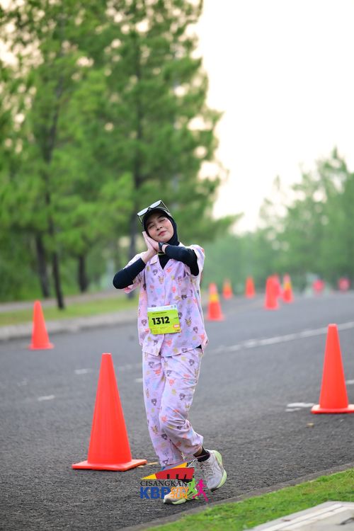Race photo from CISANGKAN KBP CITY RUN 2025