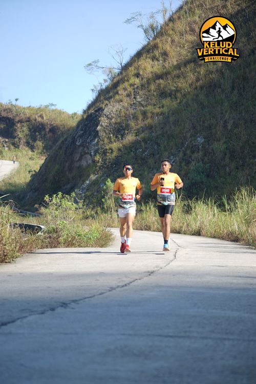 Race photo from Kelud Vertical Challenge 2024