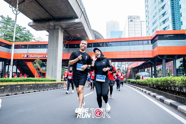 Race photo from ONE RUN 10K 2025