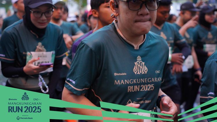 Race photo from Mangkunegaran Run 2025