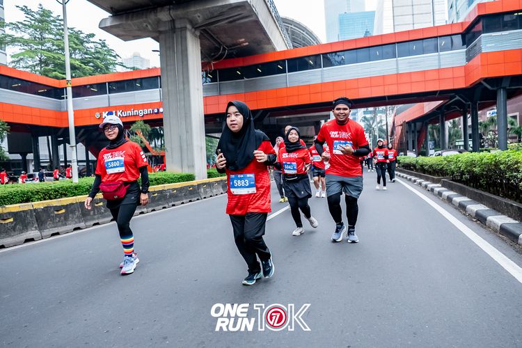 Race photo from ONE RUN 10K 2025