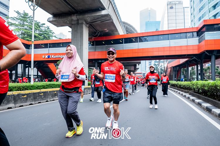 Race photo from ONE RUN 10K 2025