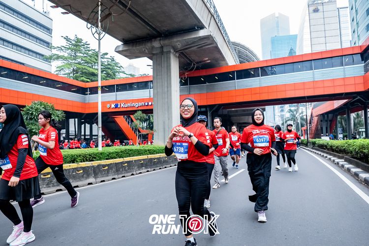 Race photo from ONE RUN 10K 2025