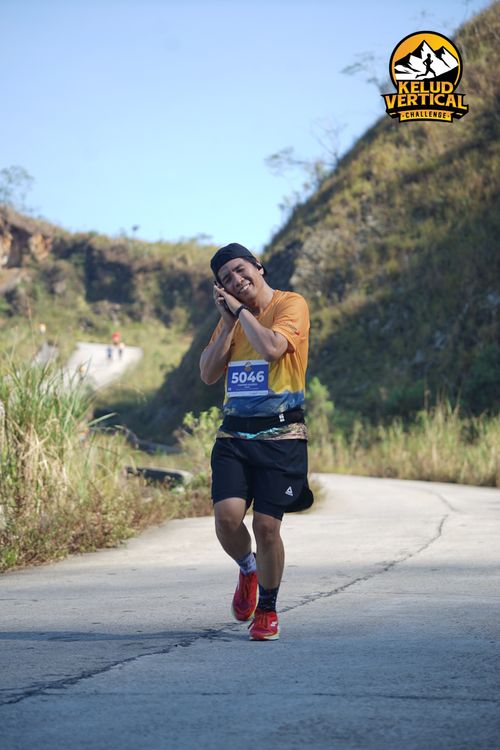 Race photo from Kelud Vertical Challenge 2024